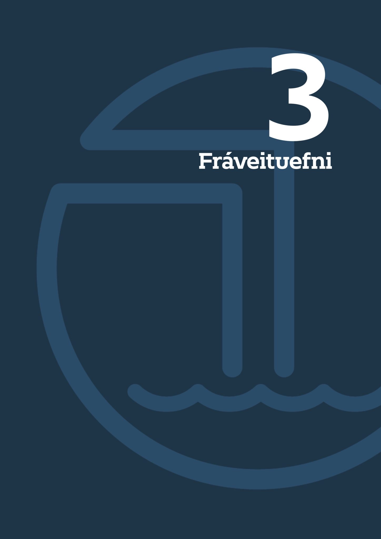 Vörulisti - Fráveituefni